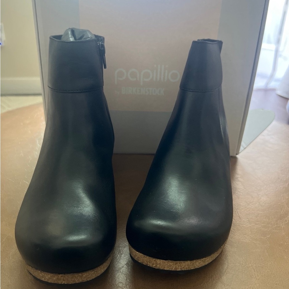 Women's Birkenstock Papillio Ebba Black Leather